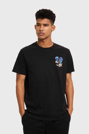 Polera Hombre Print Negro Negro / S