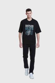 Polera Hombre Negro Negro / XXL