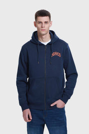 Polerón Hombre Hoodie Azul Azul / M
