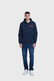 Polerón Hombre Hoodie Azul Azul / M