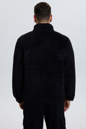 Polar Hombre Bolsillo Aplicación Taslán Negro Negro / XXL