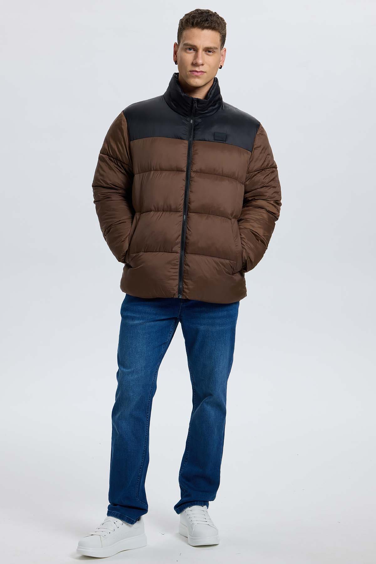 Parka Hombre Puffa Bicolor Chocolate Chocolate / XXL