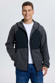 Polar Hombre Aplicación Taslán Gris Gris / XXL