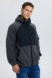 Polar Hombre Aplicación Taslán Gris Gris / XXL