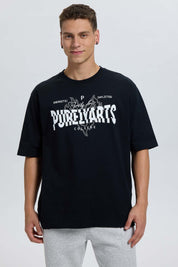 Polera Hombre Negro Negro / XXL