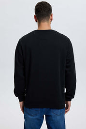 Polerón Hombre Bordado Negro Negro / XXL