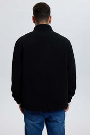 Polar Hombre Half City Negro Negro / XXL