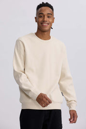 Polerón Hombre Liso Beige Beige / XXL