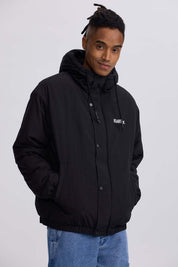 Chaqueta Hombre Cortaviento Negro Negro / XXL