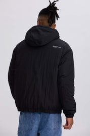 Chaqueta Hombre Cortaviento Negro Negro / XXL