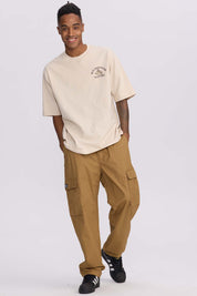 Pantalón Hombre Técnico Cargo Camel Beige / XXL