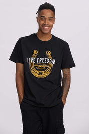 Polera Hombre Central West Negro Negro / XXL