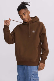 Polerón Hombre Hoodie Aplicación Chocolate Café / XXL