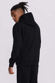 Polerón Hombre Hoodie Print Negro Negro / XXL