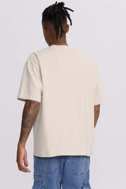 Polera Hombre Loose Fit Beige Beige / XXL