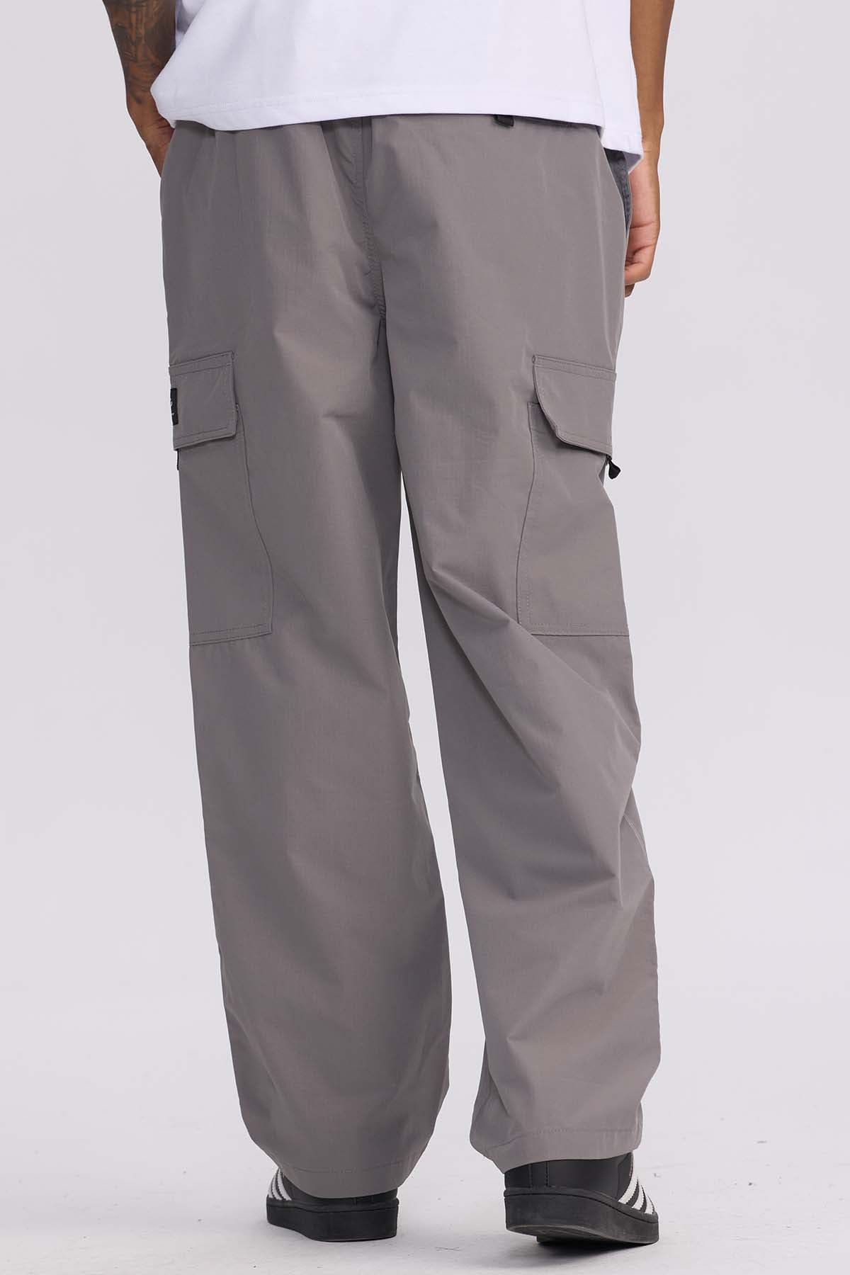 Pantalón Hombre Cargo Calce Recto Gris Gris / XXL