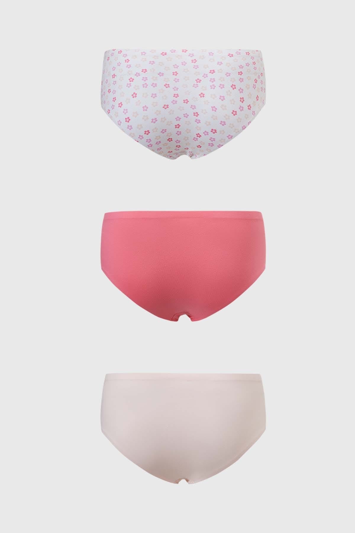 Calzón Mujer Tripack Pantaleta Blanco