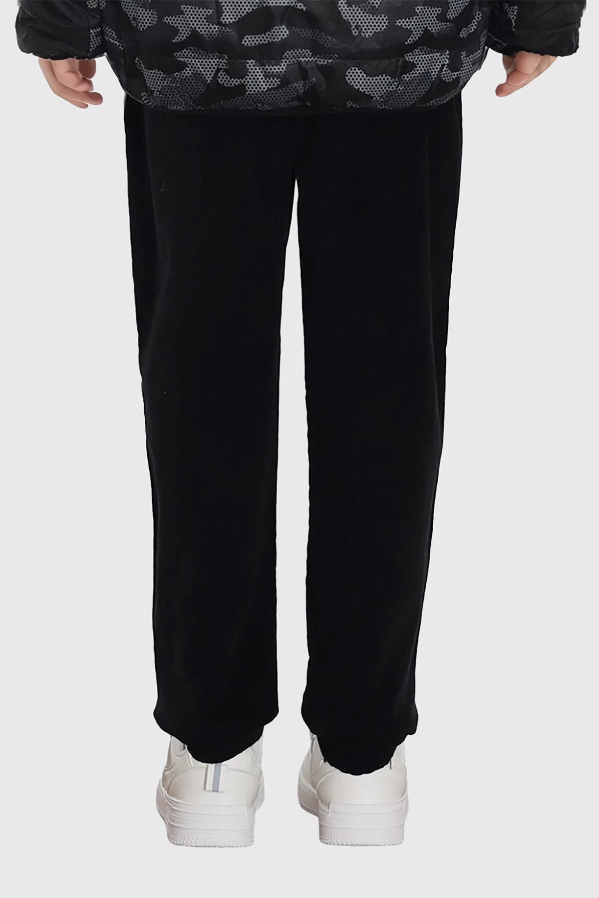 Pantalón Niño Jogger Cotelé Negro