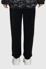Pantalón Niño Jogger Cotelé Negro