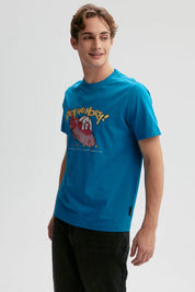 Polera Hombre Rick & Morty Petróleo