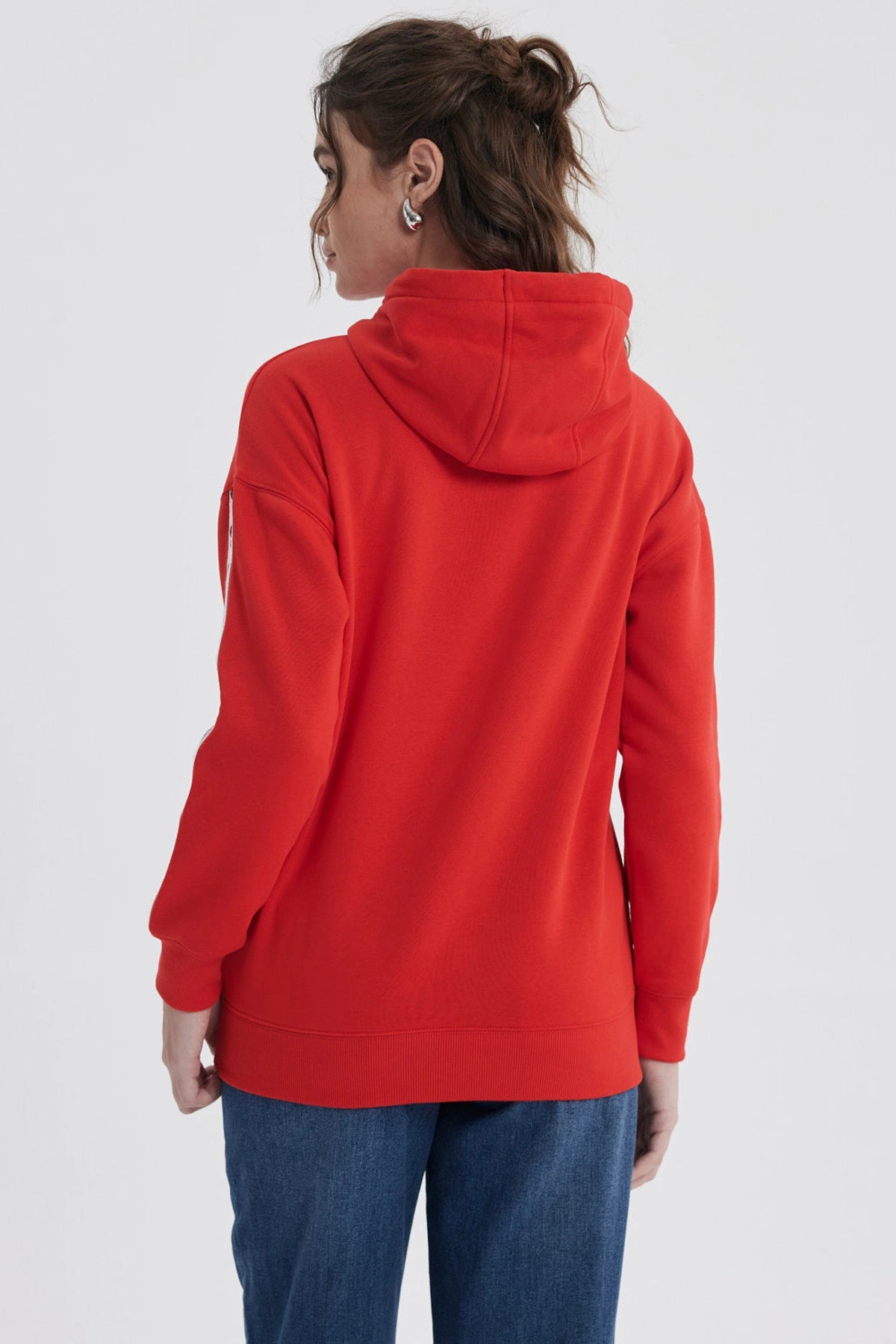 Polerón Mujer Minnie Rojo