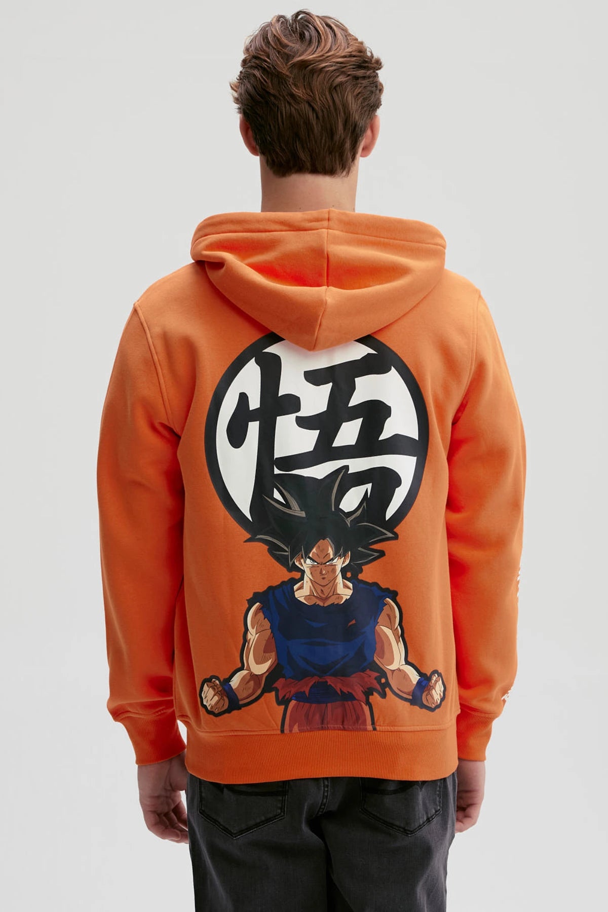 Polerón Hombre Dragon Ball Naranjo I