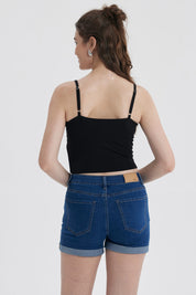 Polera Mujer Hello Kitty Negro