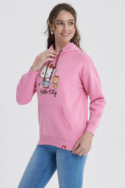 Polerón Mujer Hello Kitty Rosado