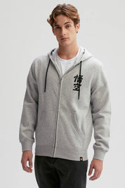 Polerón Hombre Gokú Gris Melange