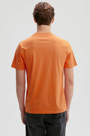 Polera Hombre Dragon Naranjo