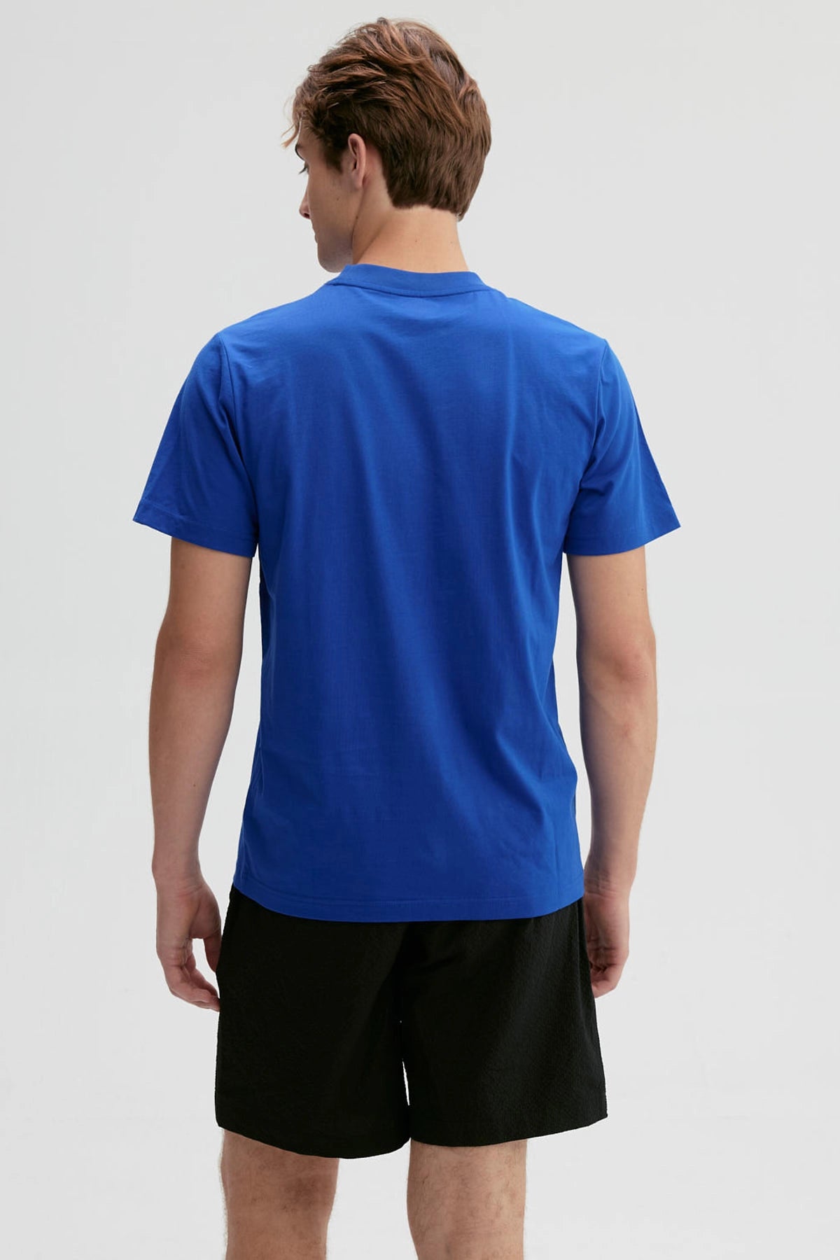 Polera Hombre Bob Esponja Azulino