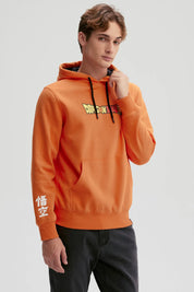 Polerón Hombre Dragon Naranjo