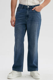 Jeans Hombre Baggy Dirty Washed Azul