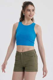 Polera Mujer Sudadera Azulino