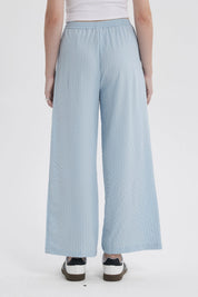 Pantalón Mujer Pretina Celeste