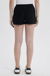 Short Mujer Sastrero Negro