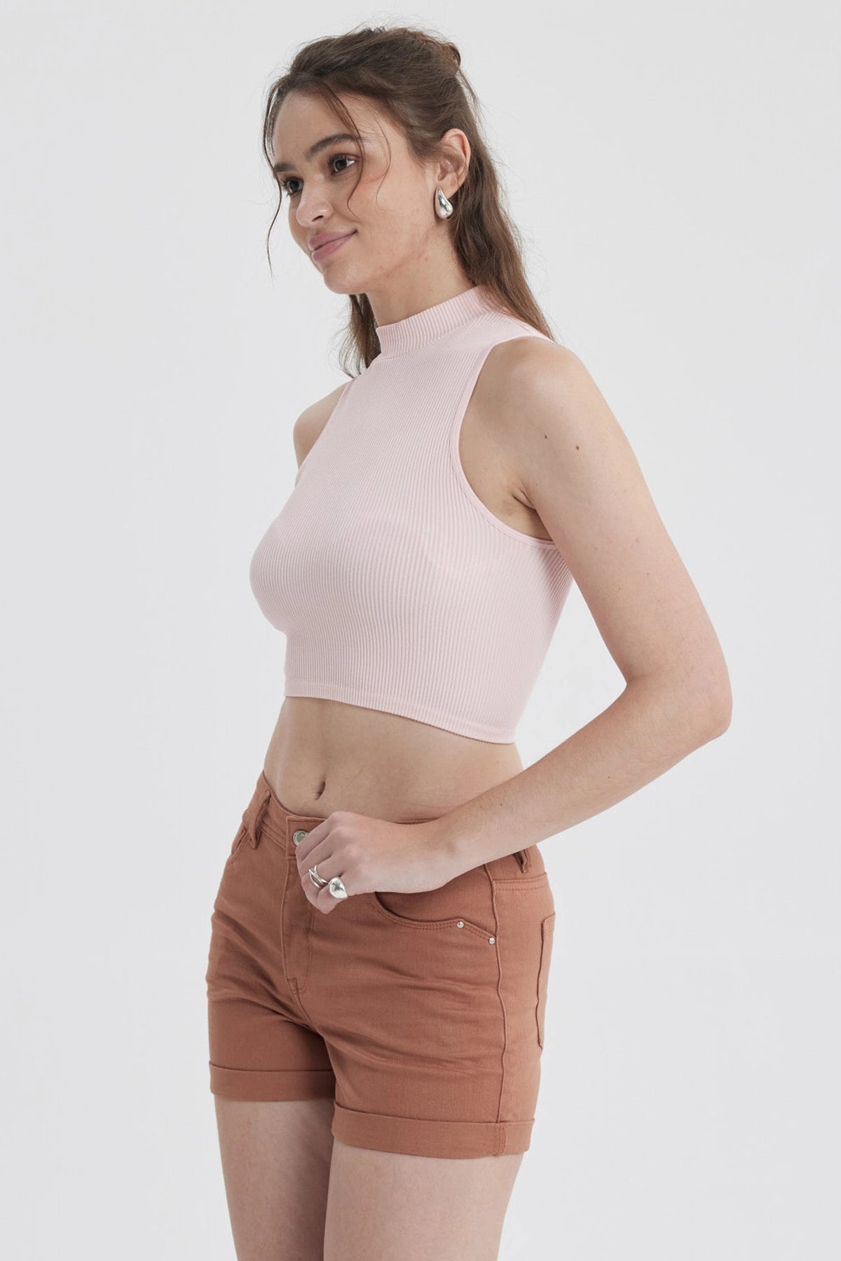 Peto Mujer Sin Costura Rosa
