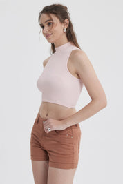 Peto Mujer Sin Costura Rosa