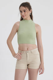 Peto Mujer Sin Costura Verde