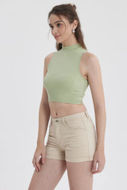 Peto Mujer Sin Costura Verde