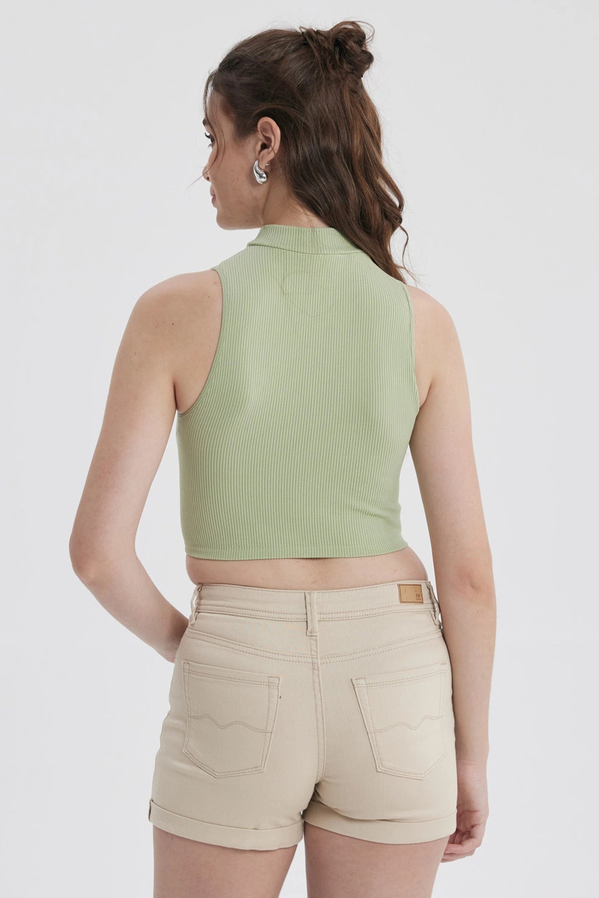 Peto Mujer Sin Costura Verde