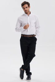 Camisa Hombre Oxford Blanco