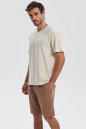 Polera Hombre Básica Beige
