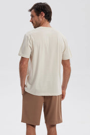 Polera Hombre Básica Beige