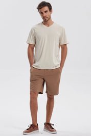 Polera Hombre Básica Beige