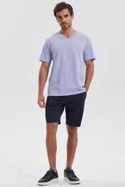 Polera Hombre Básica Lila