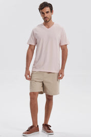 Polera Hombre Básica Rosado