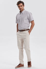 Camisa Hombre Rapport Regalo Beige