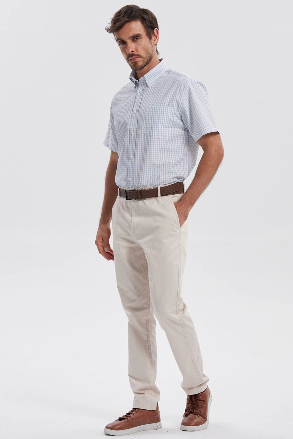 Camisa Hombre Rapport Regalo Blanco