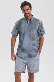 Camisa Hombre Rapport Regalo Verde Musgo